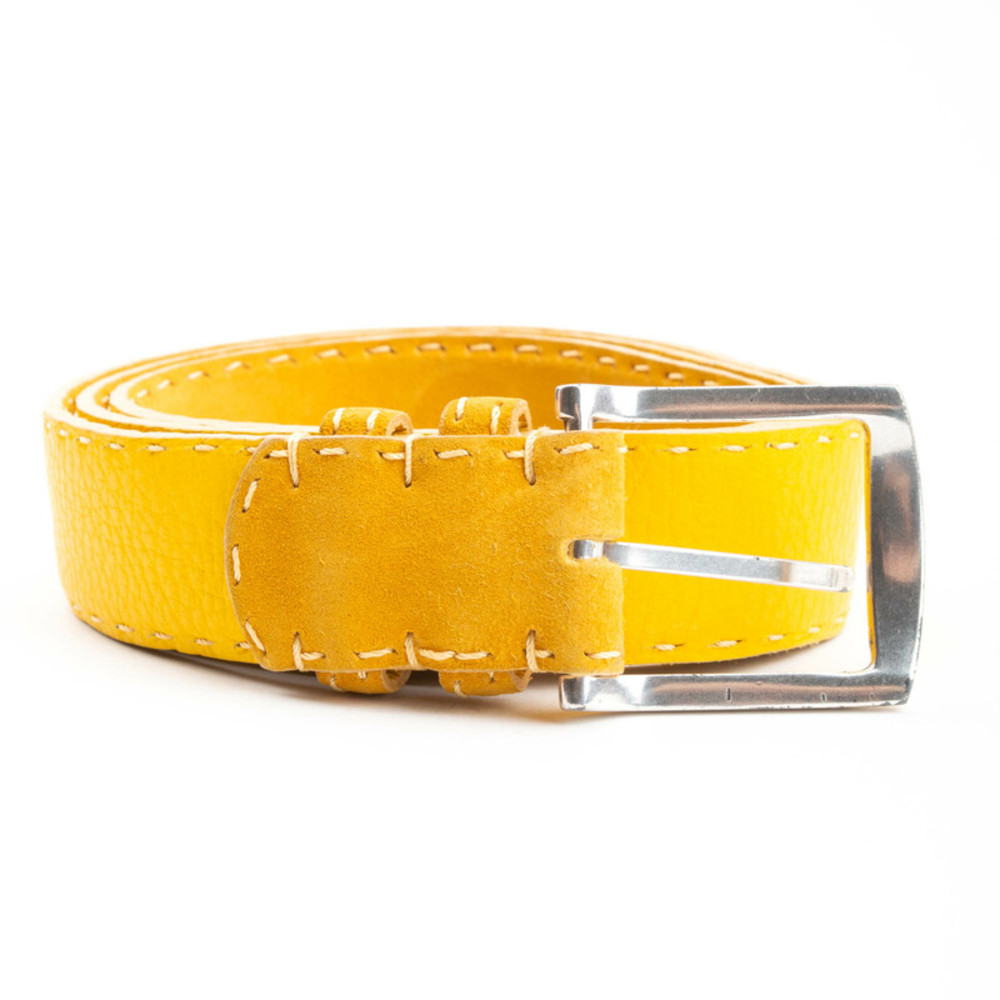 Kiton Belt Women size 100 Yellow